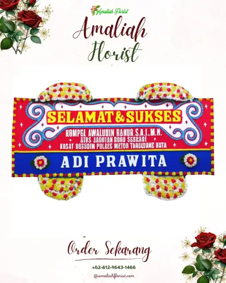 Papan Bunga Ucapan Selamat Bowan